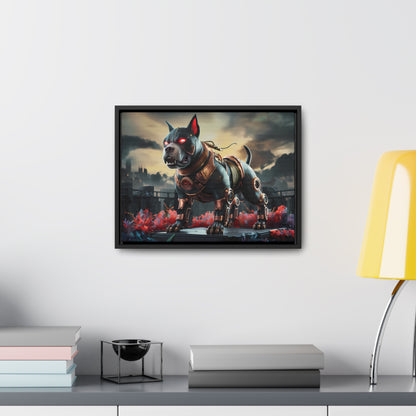 Cyberhound Sentinel - Gallery Canvas Wraps, Horizontal Frame