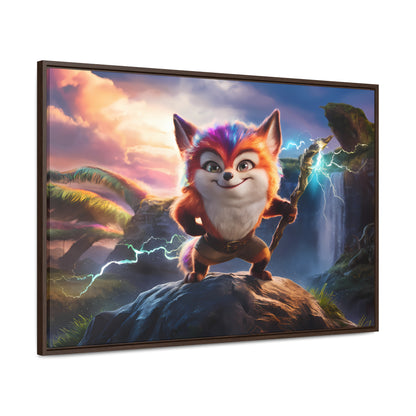 Guardian of the Mystic Grove - Gallery Canvas Wraps, Horizontal Frame