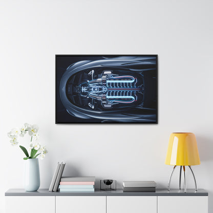 "Symphony of Engineering" - Gallery Canvas Wraps, Horizontal Frame