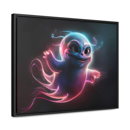 Neon Ghostling - Gallery Canvas Wraps, Horizontal Frame