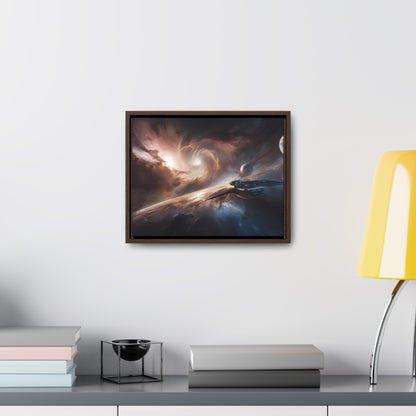 Voyage Through the Maelstrom of Stars - Gallery Canvas Wraps, Horizontal Frame