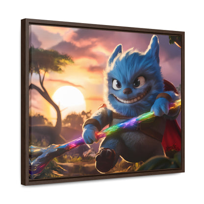 Guardian of the Enchanted Forest - Gallery Canvas Wraps, Horizontal Frame