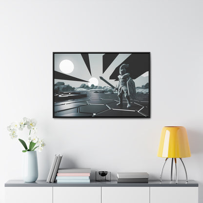 Guardian of the Twin Suns - Gallery Canvas Wraps, Horizontal Frame