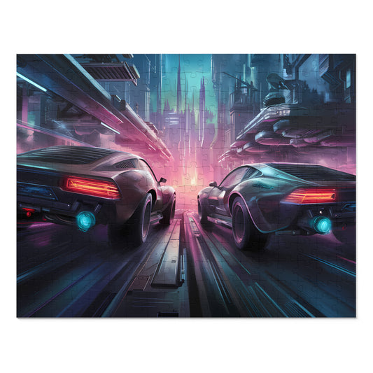 Neon Velocity - Jigsaw Puzzle (30, 110, 252, 500,1000-Piece)