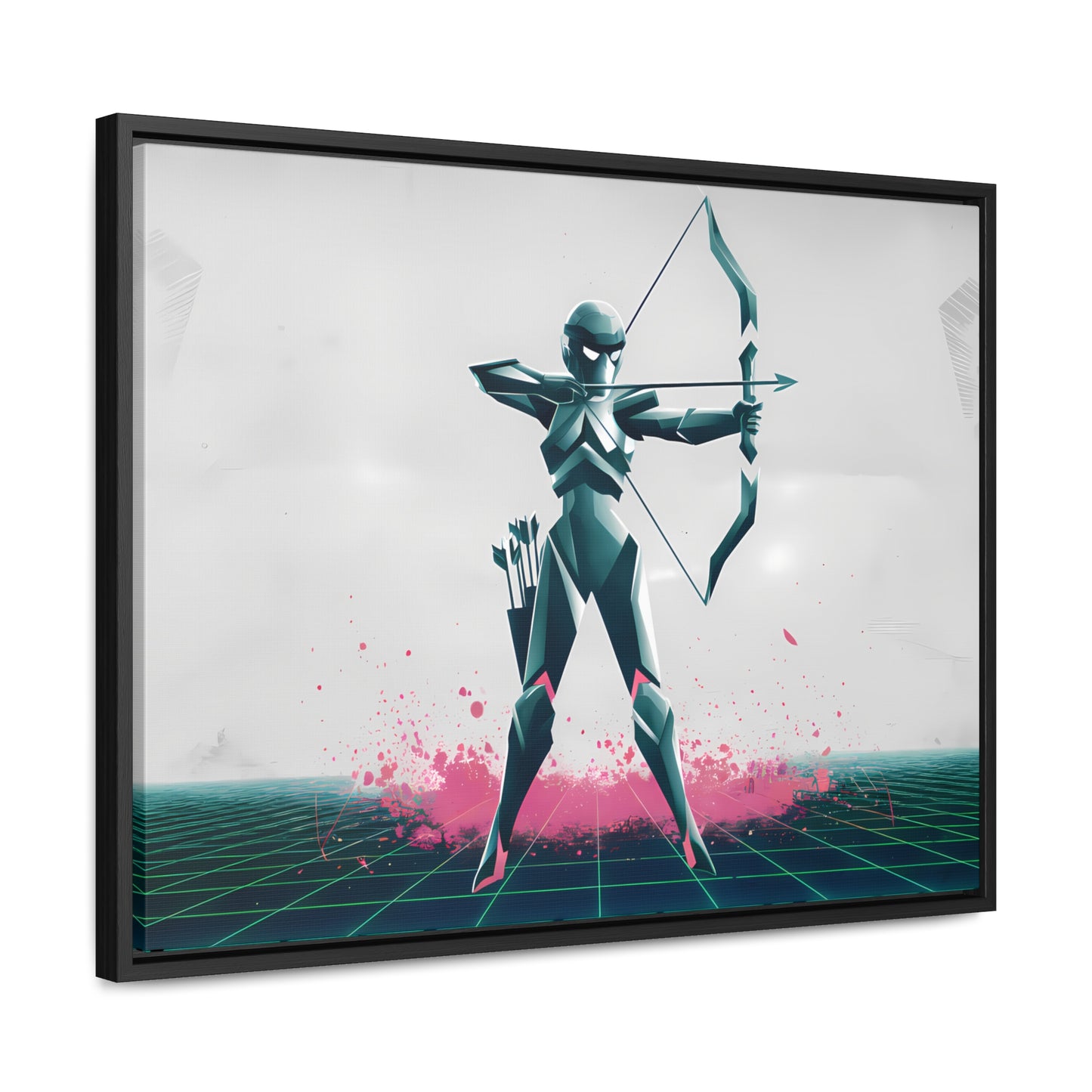 Digital Sentinel - Gallery Canvas Wraps, Horizontal Frame