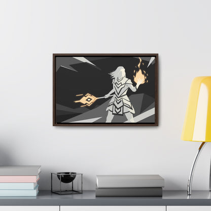 Ethereal Flamebearer - Gallery Canvas Wraps, Horizontal Frame