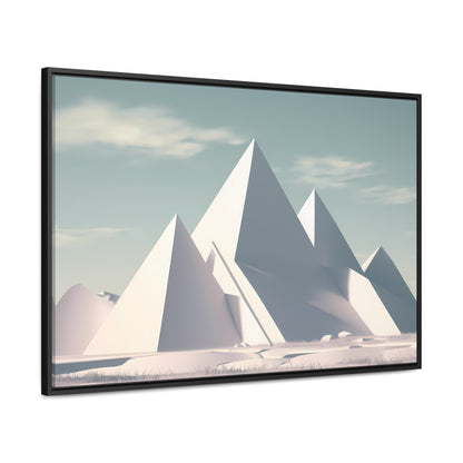 Monolith Peaks - Gallery Canvas Wraps, Horizontal Frame