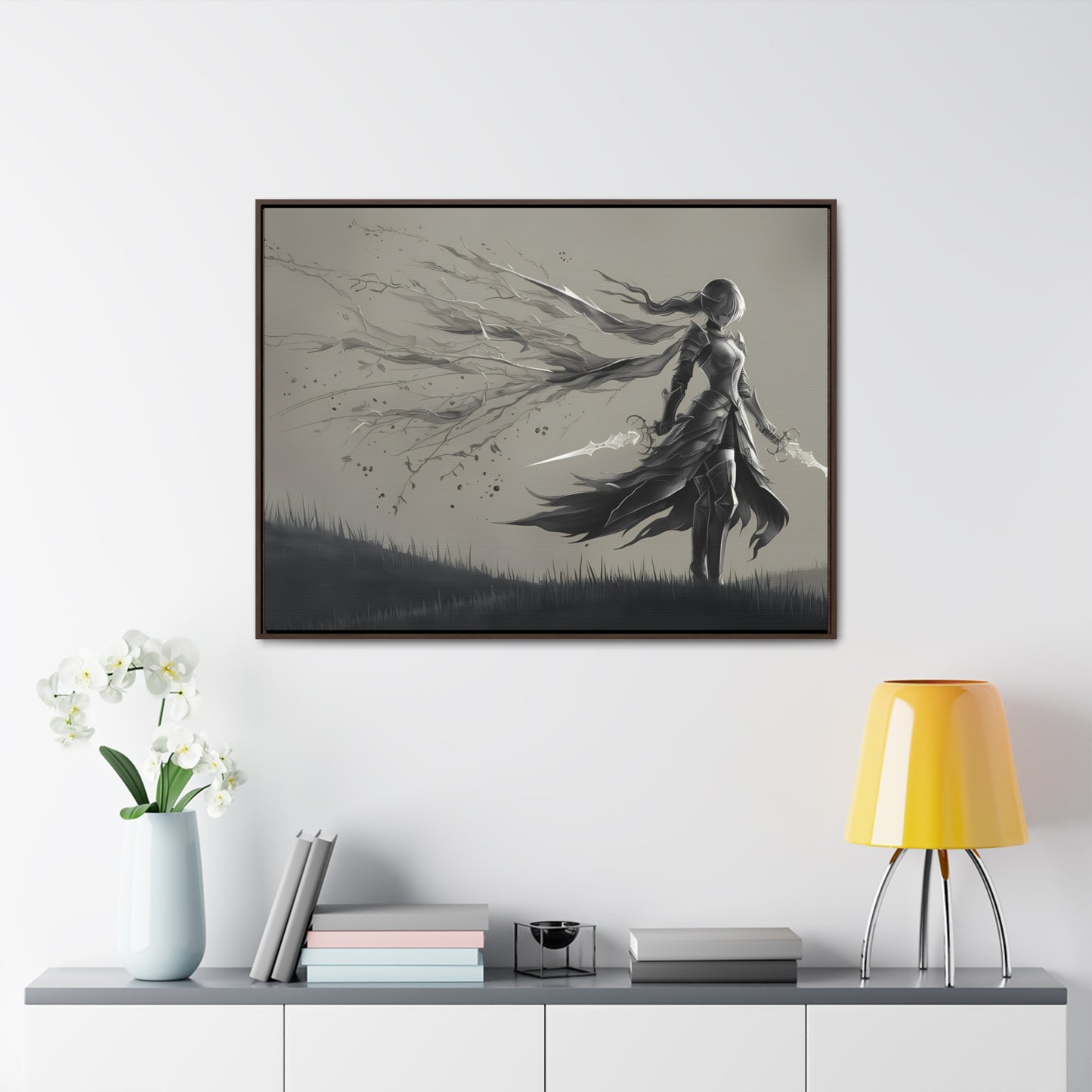 Blade of the Abyss - Gallery Canvas Wraps, Horizontal Frame