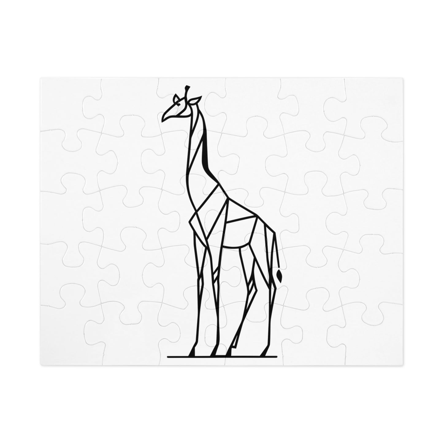 Geometric Giraffe - Jigsaw Puzzle (30, 110, 252, 500,1000-Piece)