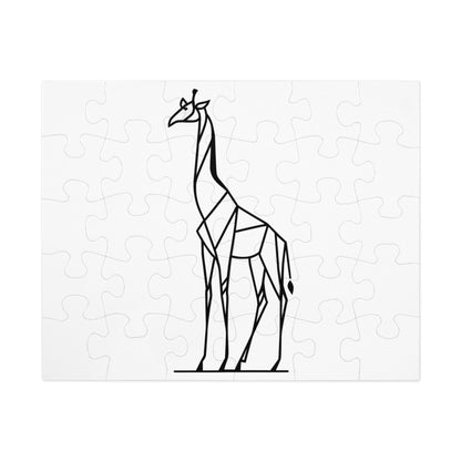 Geometric Giraffe - Jigsaw Puzzle (30, 110, 252, 500,1000-Piece)