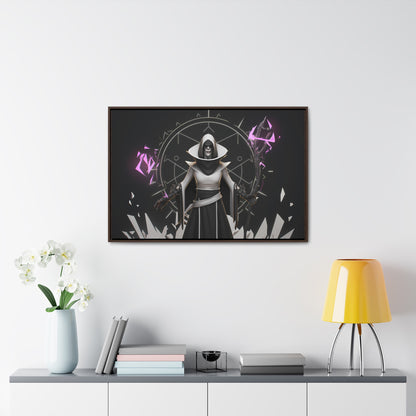 Veil of the Arcane Wraith - Gallery Canvas Wraps, Horizontal Frame