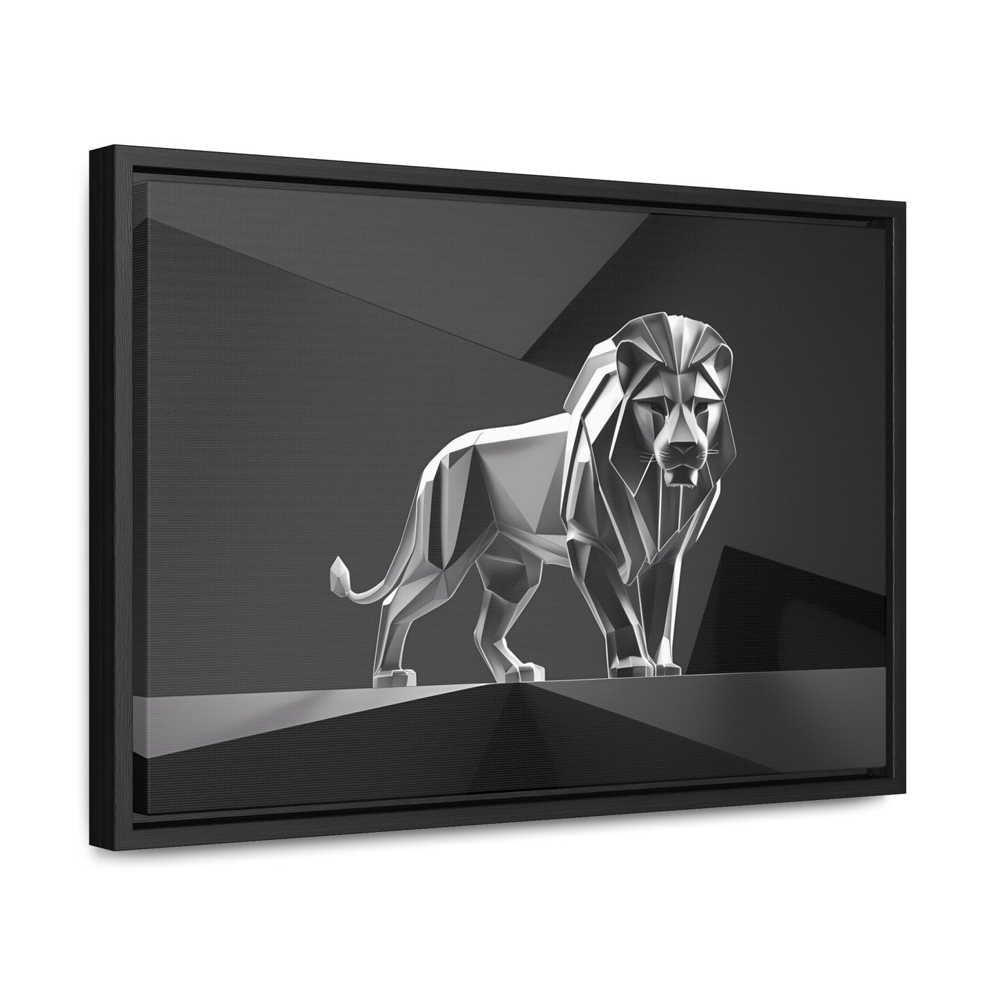 Majestic Steel Sentinel - Gallery Canvas Wraps, Horizontal Frame