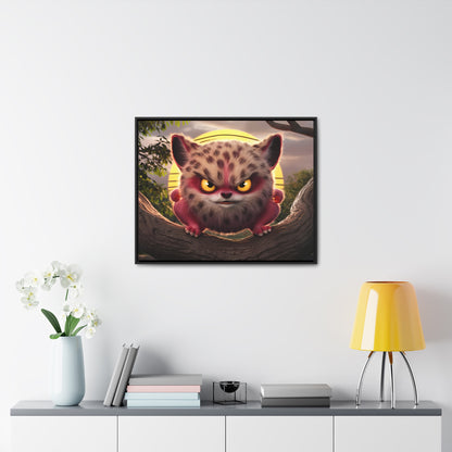 Guardian of the Sunset Forest - Gallery Canvas Wraps, Horizontal Frame