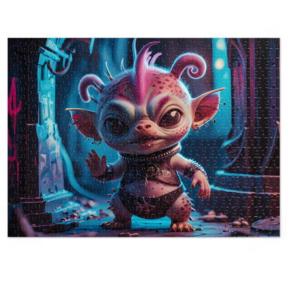 Punk Goblin Street Encounter - Jigsaw Puzzle (30, 110, 252, 500,1000-Piece)