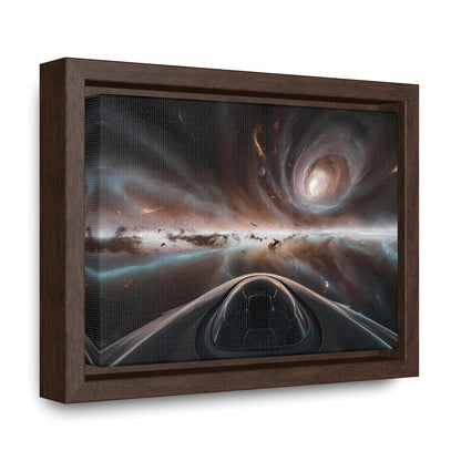 Journey Through the Celestial Abyss - Gallery Canvas Wraps, Horizontal Frame