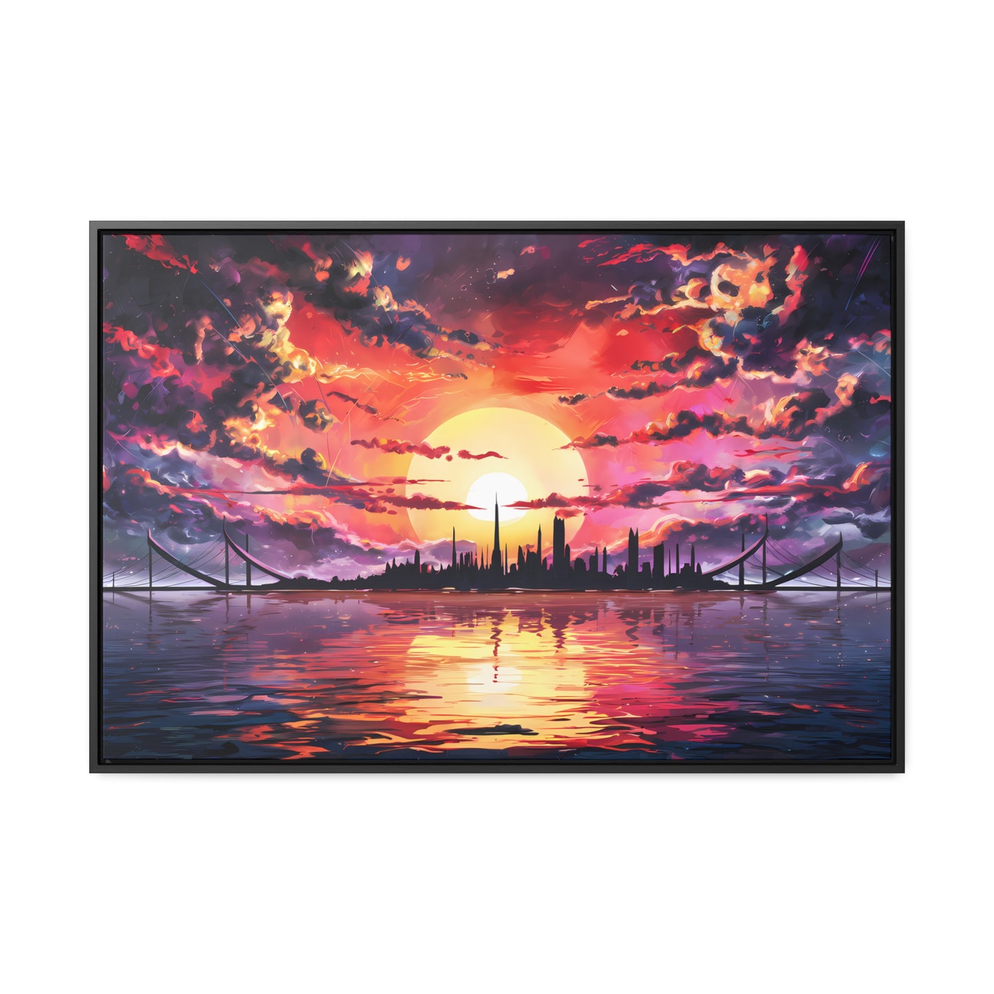 Eternal Radiance - Gallery Canvas Wraps, Horizontal Frame