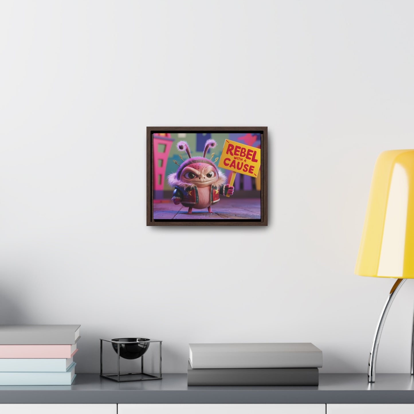 Rebel with a Cause - Gallery Canvas Wraps, Horizontal Frame