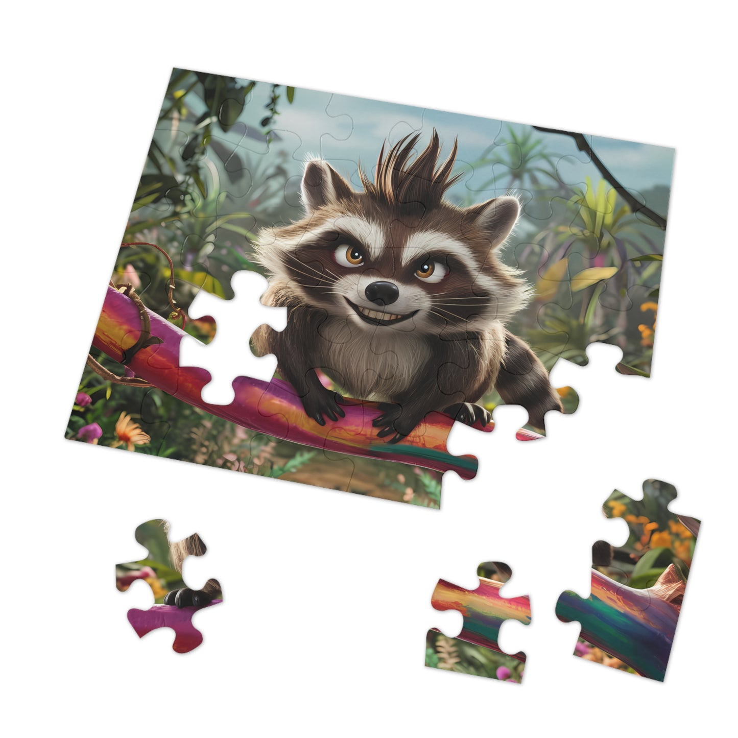 Jungle Mischief - Jigsaw Puzzle (30, 110, 252, 500,1000-Piece)