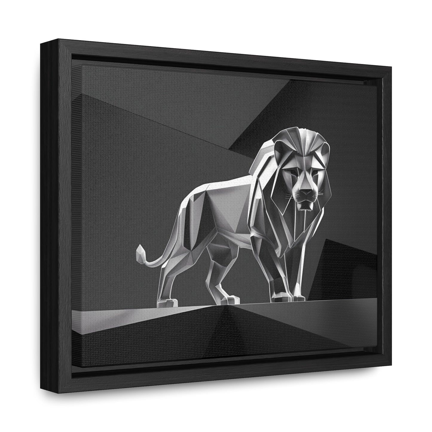 Majestic Steel Sentinel - Gallery Canvas Wraps, Horizontal Frame