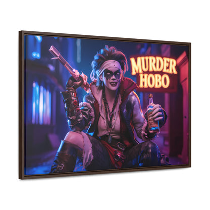 Neon Anarchy - Gallery Canvas Wraps, Horizontal Frame