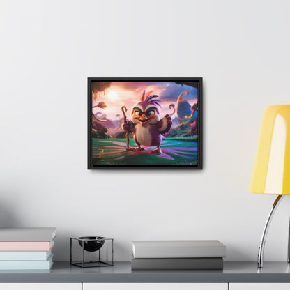 Guardian of the Enchanted Forest - Gallery Canvas Wraps, Horizontal Frame