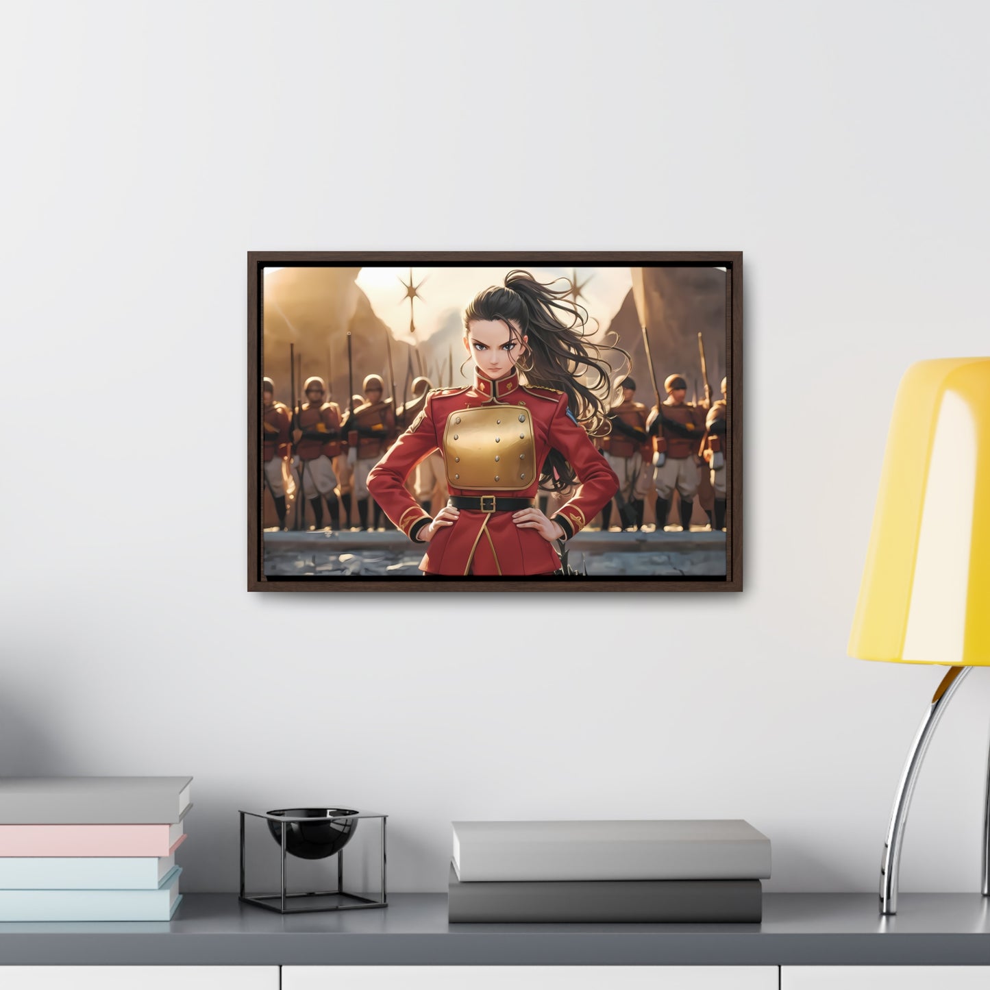 Commander of the Crimson Legion - Gallery Canvas Wraps, Horizontal Frame