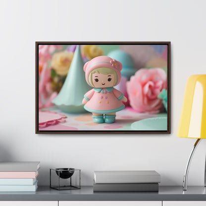 Sweet Pastel Dreamland - Gallery Canvas Wraps, Horizontal Frame