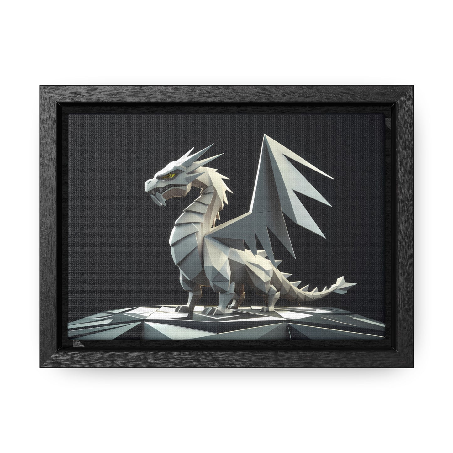 The Silver Sentinel - Gallery Canvas Wraps, Horizontal Frame