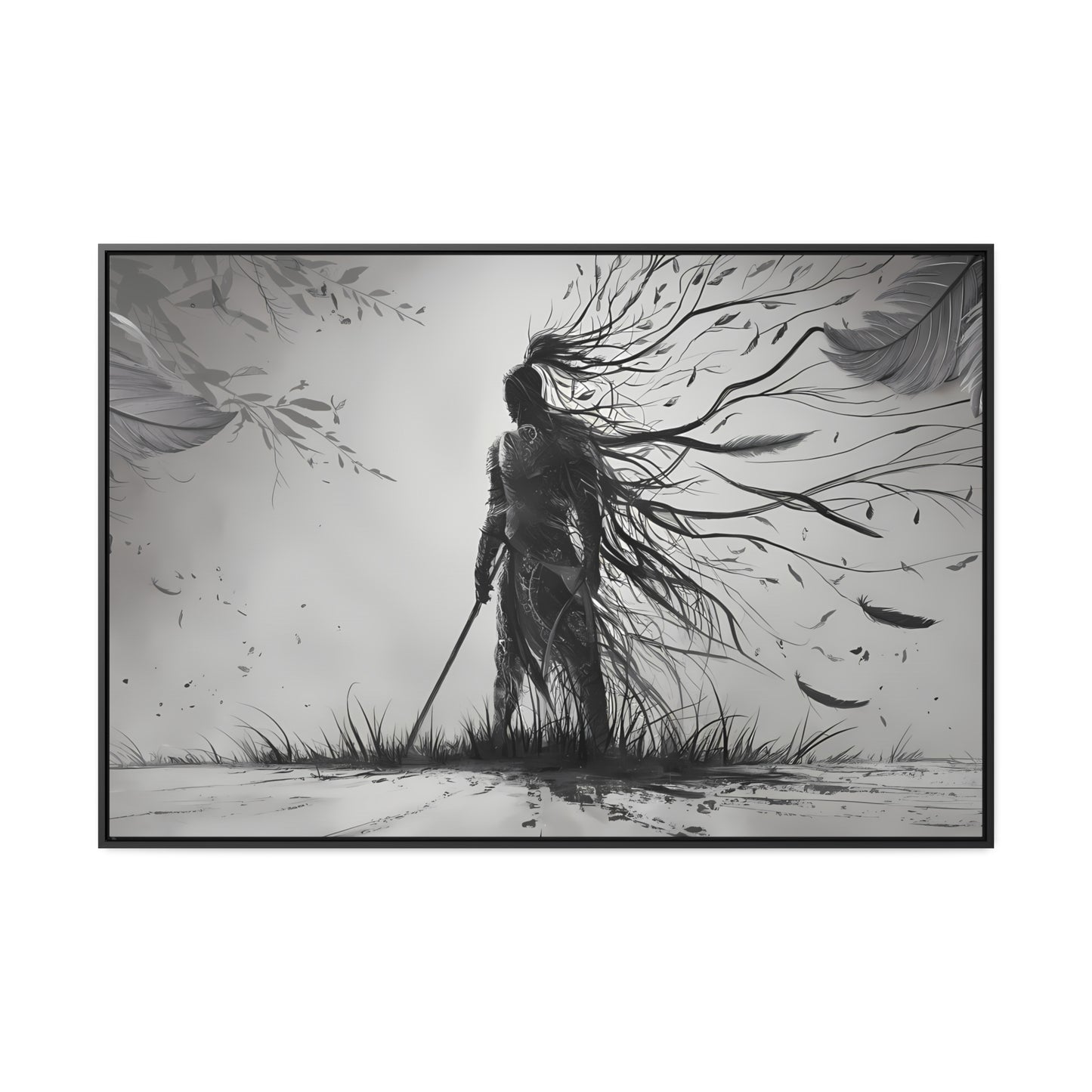 Echoes of the Fallen - Gallery Canvas Wraps, Horizontal Frame