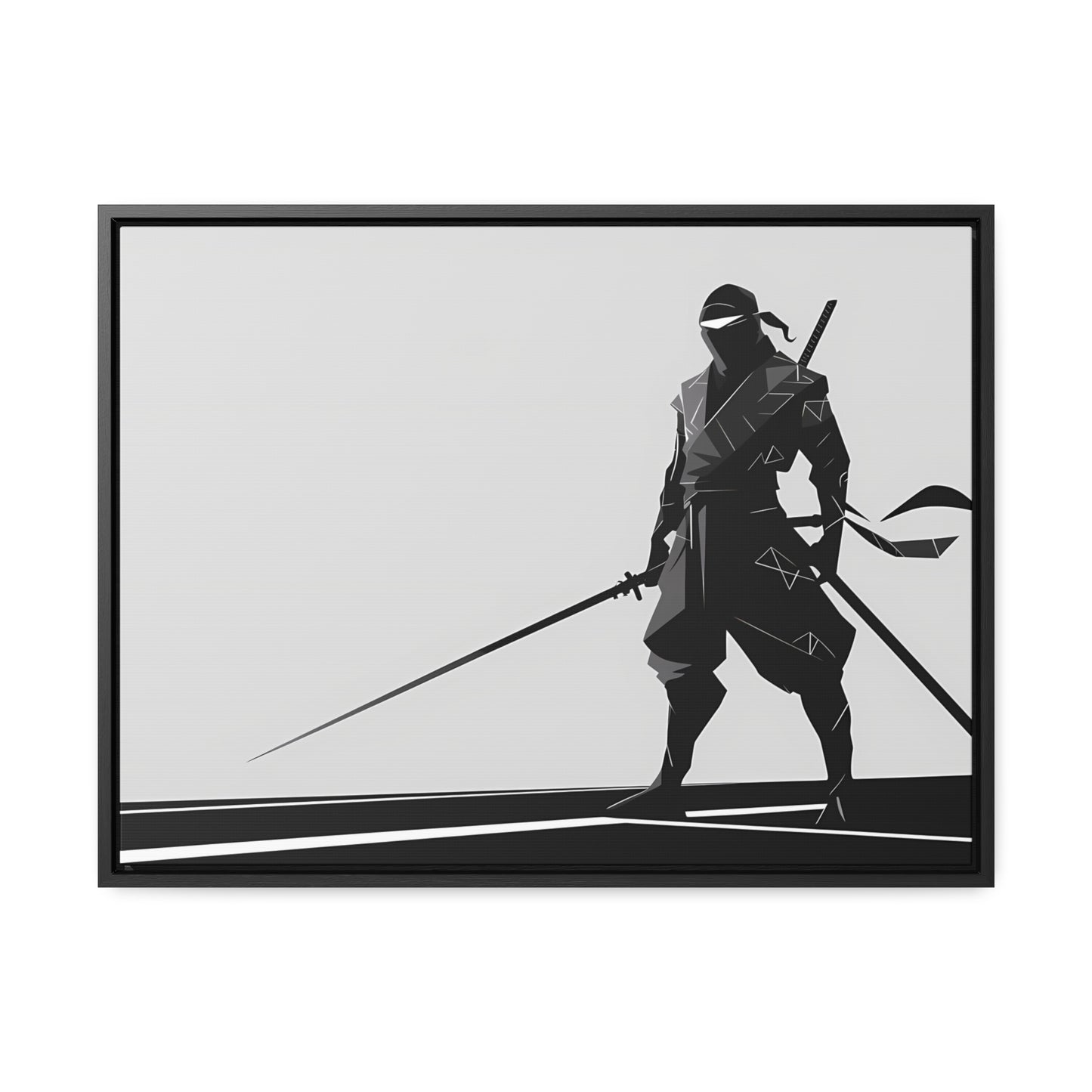 Shadow Warrior - Gallery Canvas Wraps, Horizontal Frame