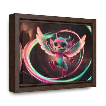 Wings of Radiant Joy - Gallery Canvas Wraps, Horizontal Frame