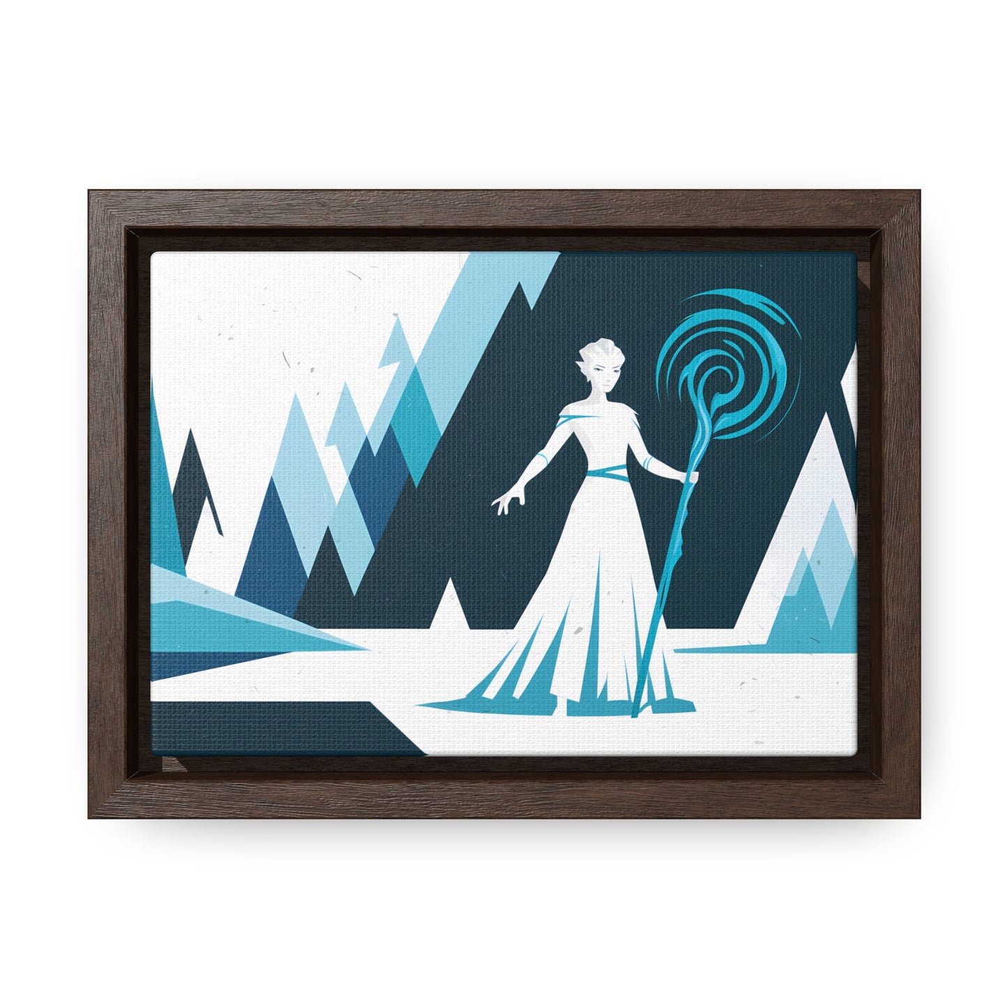 Winter's Embrace - Gallery Canvas Wraps, Horizontal Frame