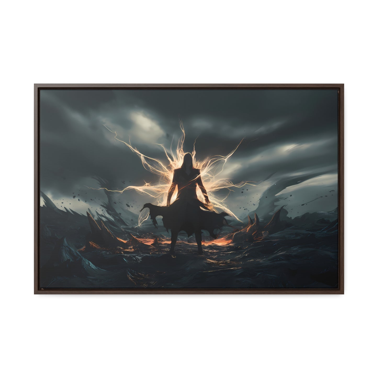 Eclipse of the Dark Conqueror - Gallery Canvas Wraps, Horizontal Frame