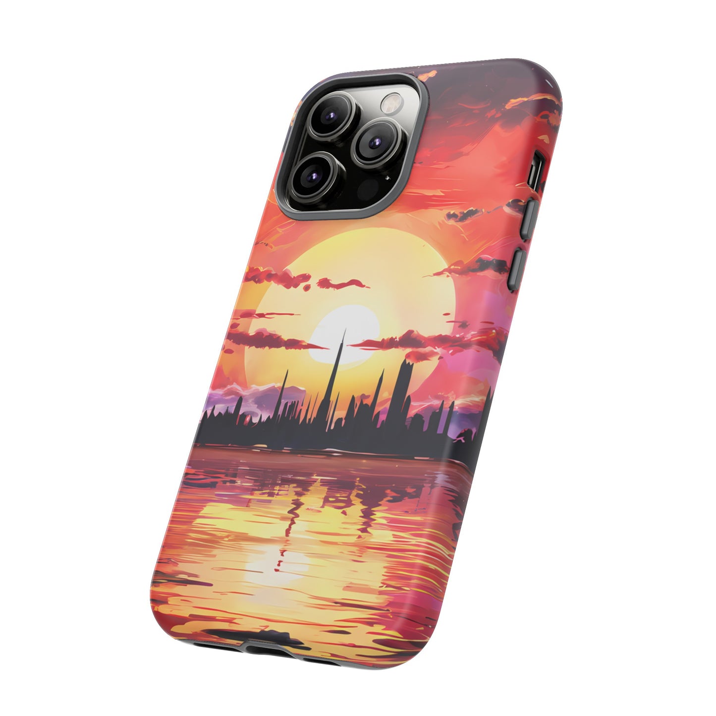 Anime Island City - Smartphone Tough Cases