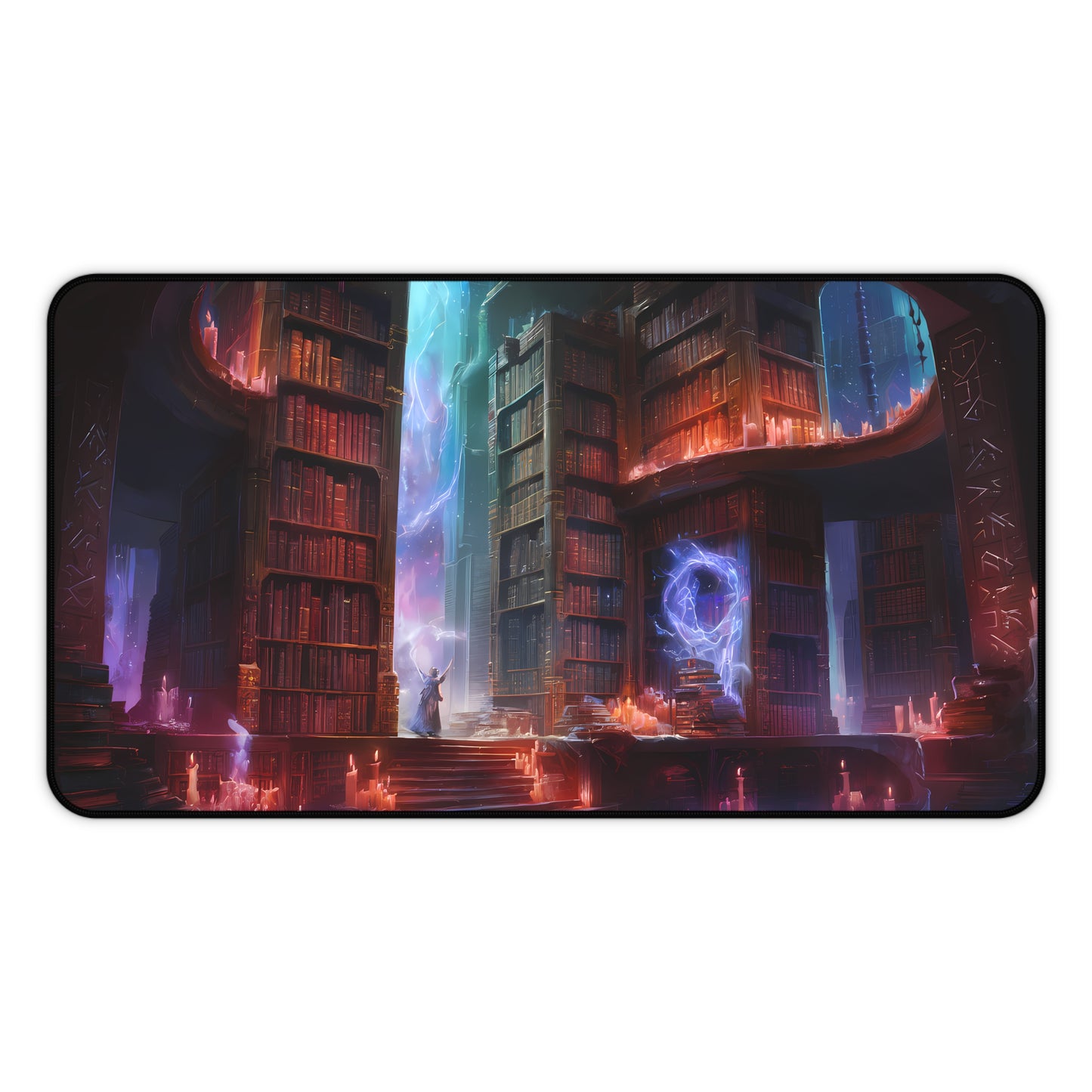 The Arcane Library of Infinite Knowledge - Desk Mat