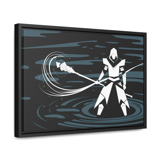 "Guardian of the Abyss" - Gallery Canvas Wraps, Horizontal Frame