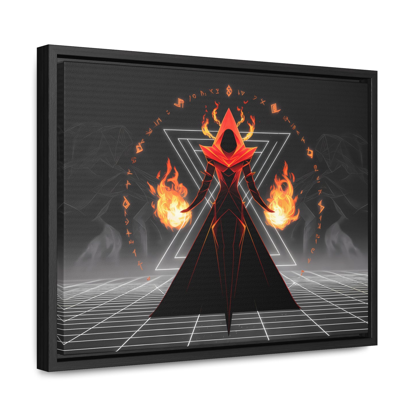 Eternal Pyromancer - Gallery Canvas Wraps, Horizontal Frame