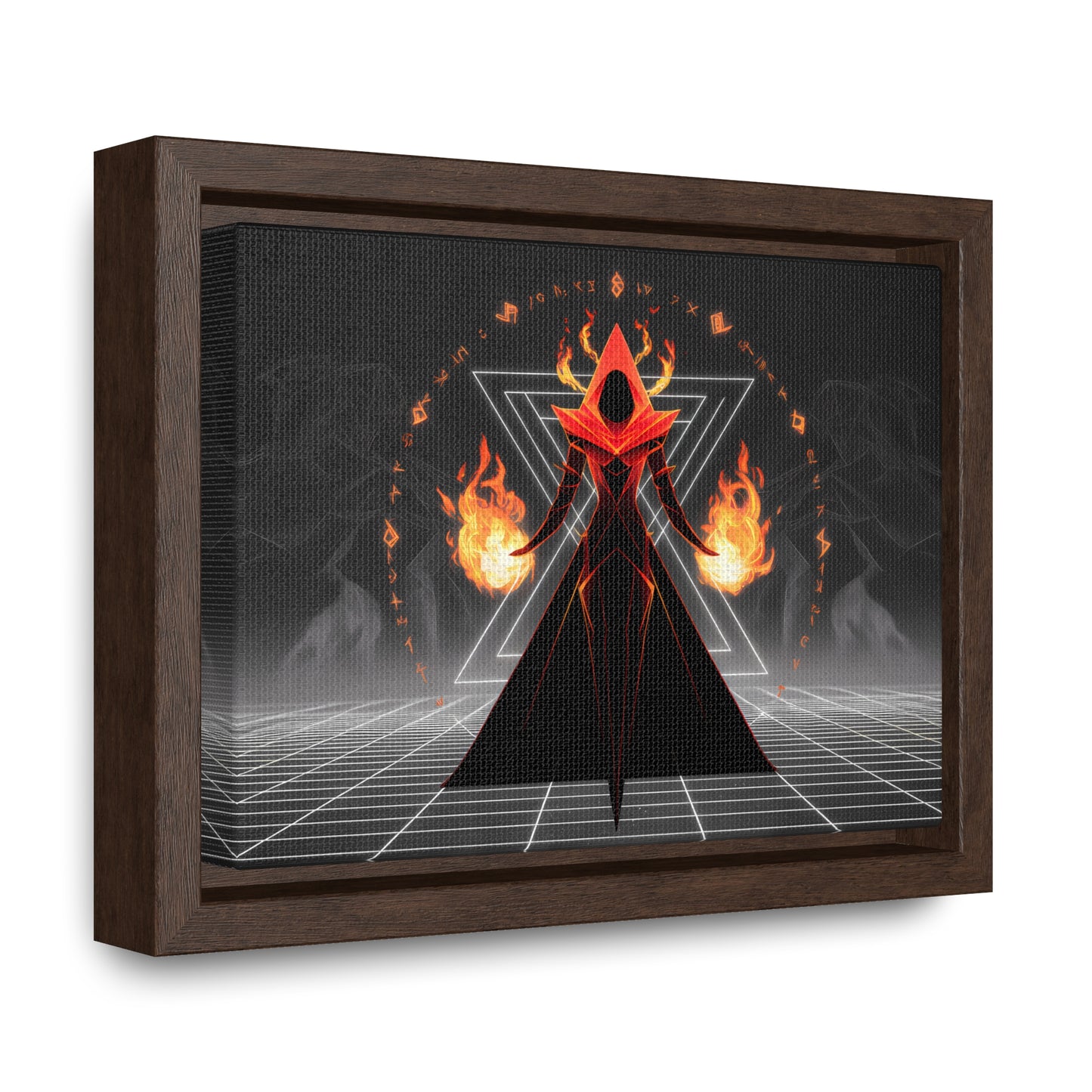 Eternal Pyromancer - Gallery Canvas Wraps, Horizontal Frame