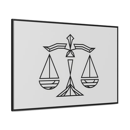 Balance of Justice - Gallery Canvas Wraps, Horizontal Frame