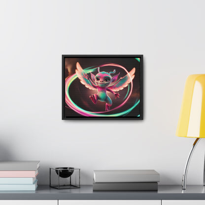 Wings of Radiant Joy - Gallery Canvas Wraps, Horizontal Frame