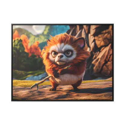 Guardian of the Enchanted Forest - Gallery Canvas Wraps, Horizontal Frame