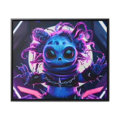 Alien Punk Starlet - Gallery Canvas Wraps, Horizontal Frame