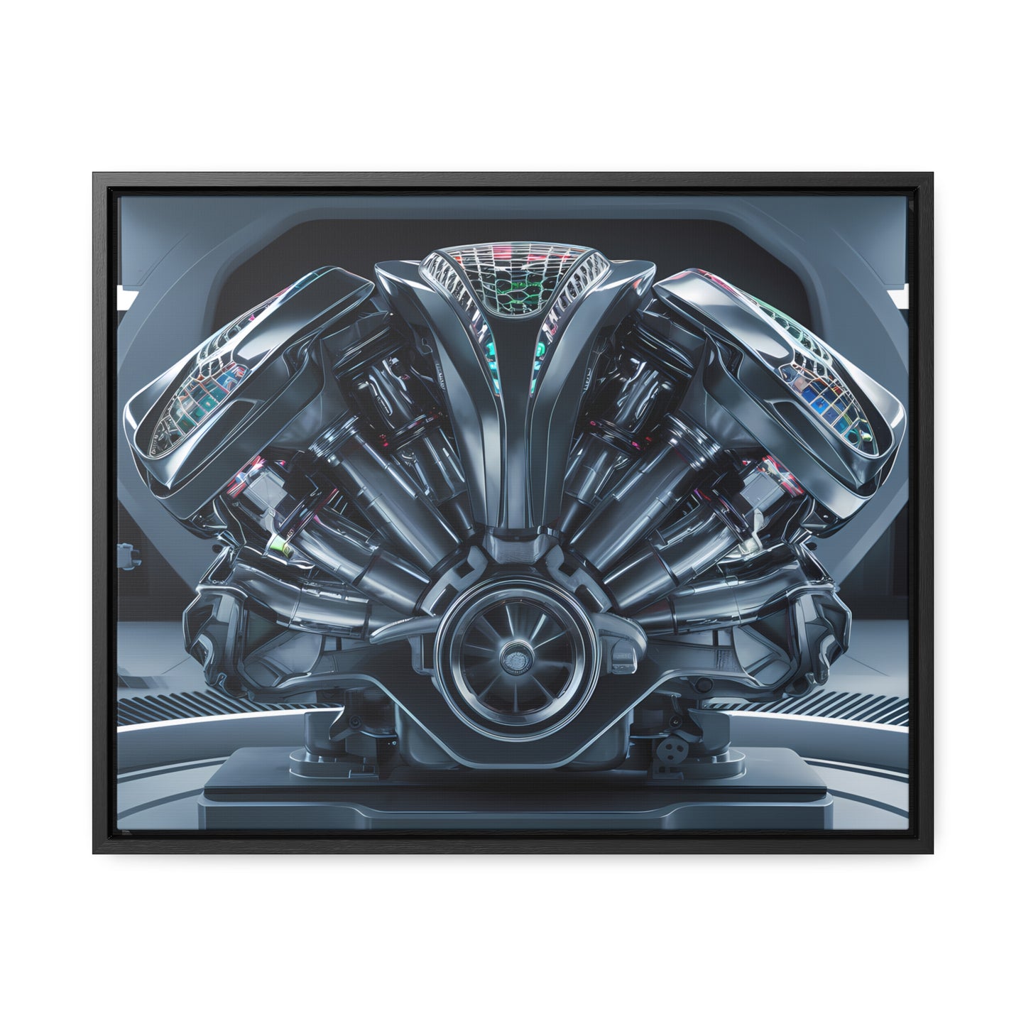 Engine of the Future - Gallery Canvas Wraps, Horizontal Frame