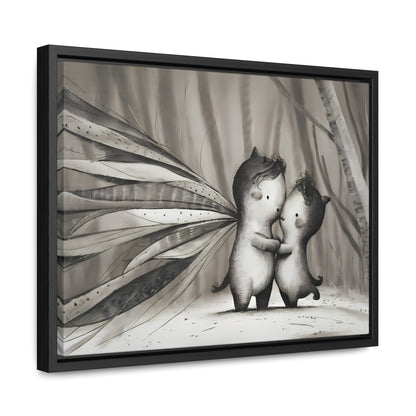 Whispers of the Forest - Gallery Canvas Wraps, Horizontal Frame