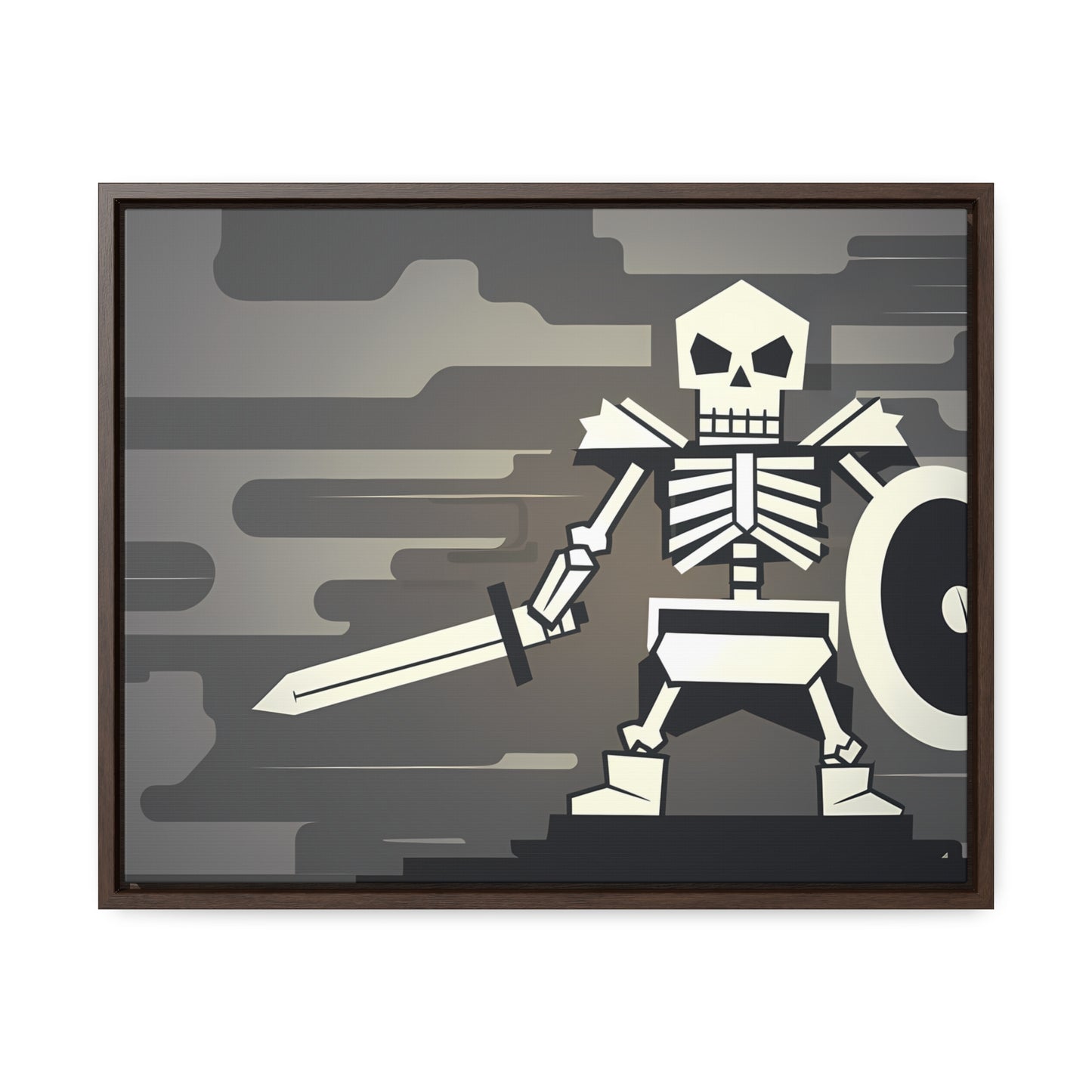 The Undead Sentinel - Gallery Canvas Wraps, Horizontal Frame