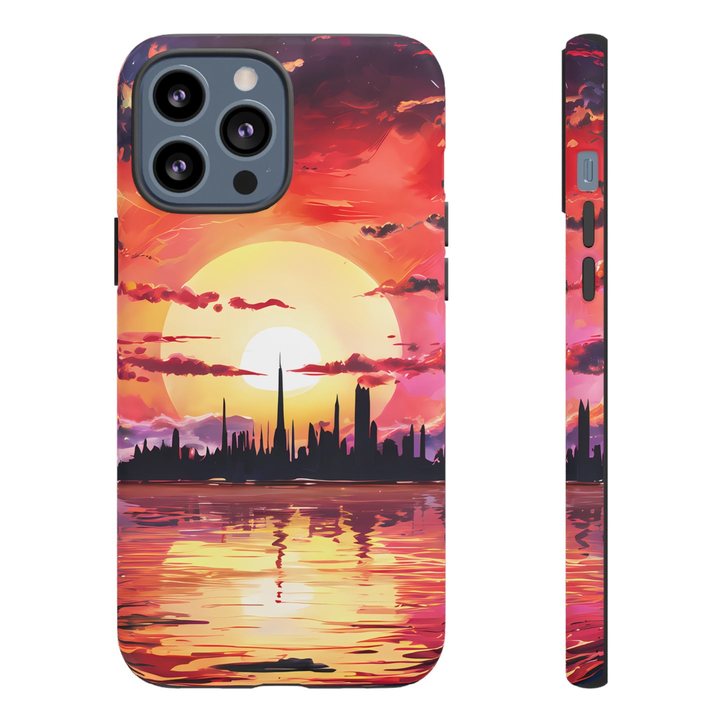 Anime Island City - Smartphone Tough Cases