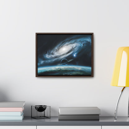 Celestial Spiral - Gallery Canvas Wraps, Horizontal Frame