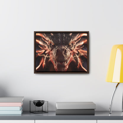 Wrath of the Inferno Dragon - Gallery Canvas Wraps, Horizontal Frame