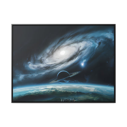 Celestial Spiral - Gallery Canvas Wraps, Horizontal Frame