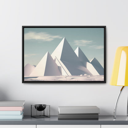 Monolith Peaks - Gallery Canvas Wraps, Horizontal Frame